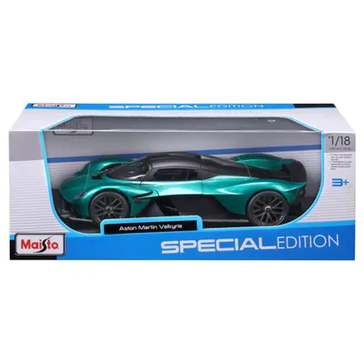 Masina din metal, Maisto, Aston Martin Valkyrie, 1:18, Verde