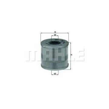 Filtru ulei MAHLE ORIGINAL OX 122D