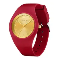Ceas Copii Sanda 6186 Roșu-Auriu - Design Sport, Analog, Rezistent la Apă 5ATM