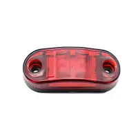 Lumini de demarcare roșii P.TIP57ROSU-OFF ROAD: 12V-24V/ IP 67 Rezistent la apa