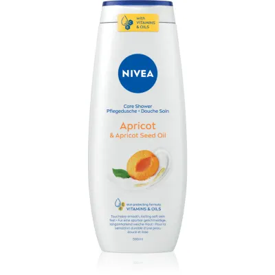 NIVEA Apricot & Apricot Seed Oil gel calmant pentru dus 500 ml
