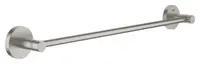 Suport prosop Grohe Essentials, pe perete, 450 mm, metal, mat, otel satinat, 40688DC1