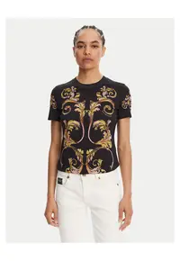 Tricou dama - auriu - negru