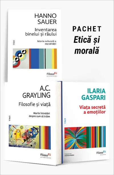 Pachet Etică și morală. Inventarea binelui și a răului/Filosofie și viață/Viața secretă a emoțiilor