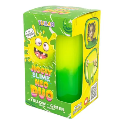 Set Diy Experimente Jiggly Slime Neo Duo, Galben-Verde