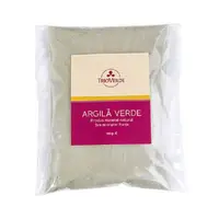 Argila verde pentru uz cosmetic, 100g, Trio Verde