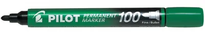 Marker permanent Pilot 100 - Verde