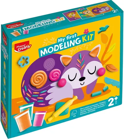 Set creativ cu plastilină Maped Creativ Early Age - 13 piese