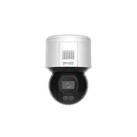 Camera supraveghere rotativa IP Speed Dome PTZ Hikvision Full Color DS-2DE3A400BW-DE(F1)(T5), 4 MP, lumina alba 30 m, 4 mm, slot card, microfon si difuzor, PoE