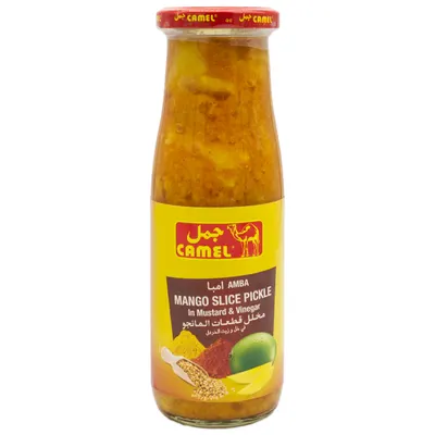 Murături de mango în muștar și oțet 400 g