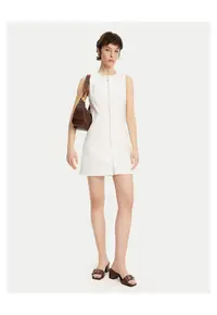 Rochie din denim ecru - femei