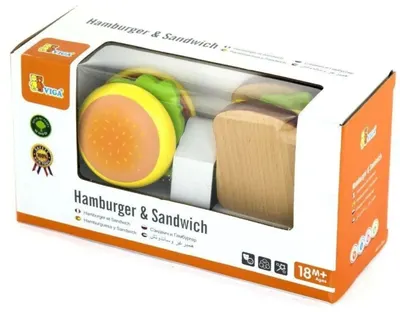 Set de joacă Viga - Hamburger și Sandwich