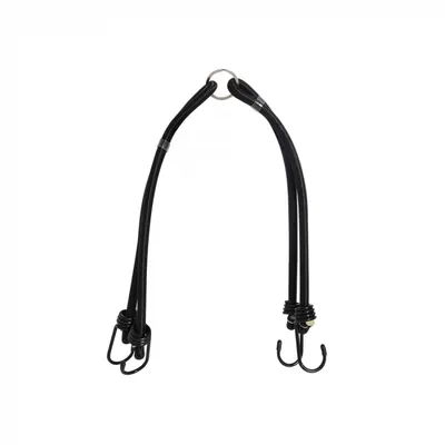 Coarda Oxford elastica, culoare negru, 4 carlige