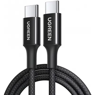 Cablu Date si Incarcare USB-C - USB-C UGREEN L501, 60W, 2m, Negru