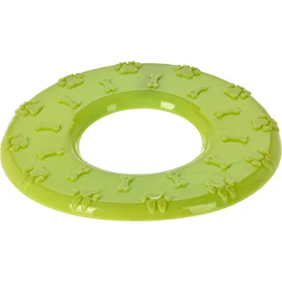 Disc de aruncat, pentru câini, Koopman, 25 cm, culoarea verde