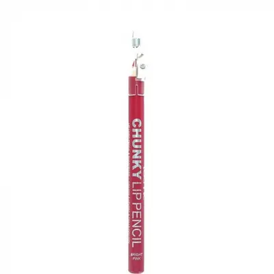 Creion De Buze Technic Chunky Lip Pencil cu ascutitoare, Bright Pink