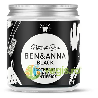 Pasta de Dinti Black fara Fluor Borcan 100ml