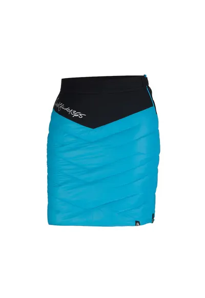 Women's insulating ski-touring skirt Primaloft® PODKOVA - Negru/Albastru