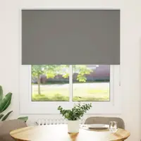 Gossi jaluza cu role opace gri 130x150 cm latime material 126,6 cm
