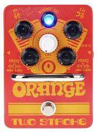 Pedală de efecte sonore Orange - Two Stroke Boost EQ, roșu