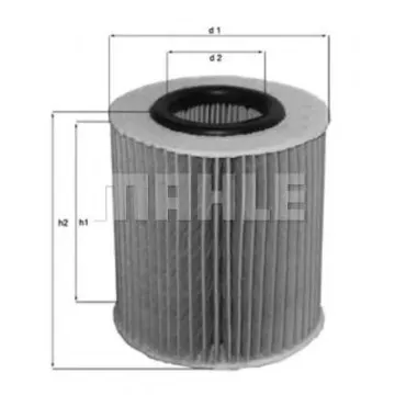 Filtru ulei MAHLE ORIGINAL OX 166 1D