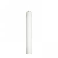 TOMBA Corp de iluminat suspendat opal-colored sticla/crom 230V G5 3x21W