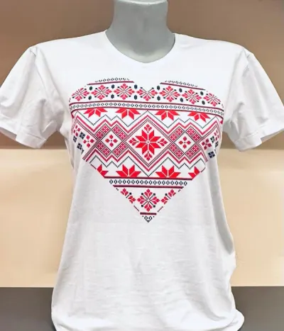 Tricou cu imprimeu traditional Alexis 12