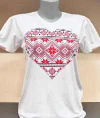 Tricou cu imprimeu traditional Alexis 12