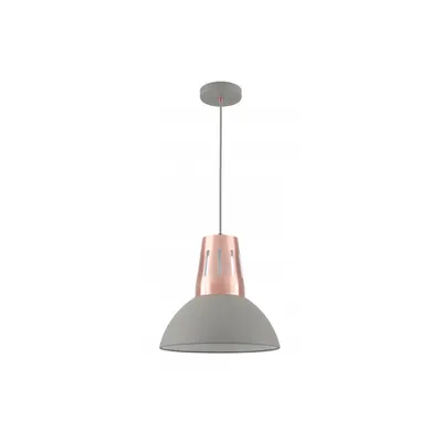 Lampa tavan - Ceiling fixture ARTEMIA L,2447,AC220-240V,50/60Hz,1*E27, max.40W, IP20, 34,5cm, single, grey