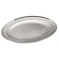 Tava Ovala din Inox cu Diametru 30 cm, Grunberg