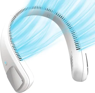 Ventilator de aer Arctic Freedom pentru gât portabil cu 3 viteze si acumulator inclus