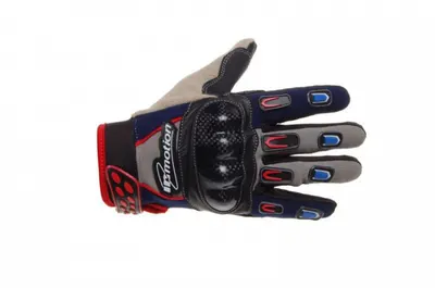 Manusi enduro textil cu protectii kewlar, culoare negru gri, marime S