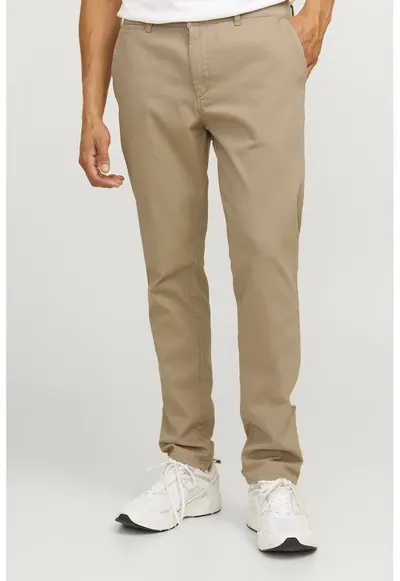 Blugi uni slim fit - Bej
