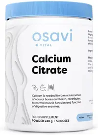 Calcium Citrate, 240 g, Osavi