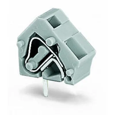 Stackable PCB terminal block; 2.5 mm²; Pin spacing 7.5/7.62 mm; 1-pole; CAGE CLAMP®; commoning option; 2,50 mm²; brown