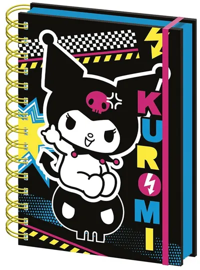 Agenda Pyramid Animation: Sanrio - Kuromi (Punk Vibes), format A5