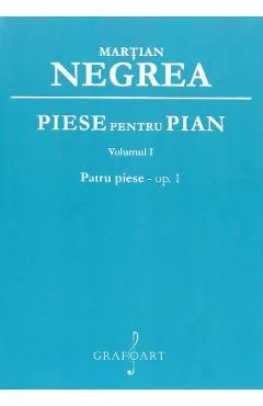 Piese pentru pian Vol.1: Patru piese op.1