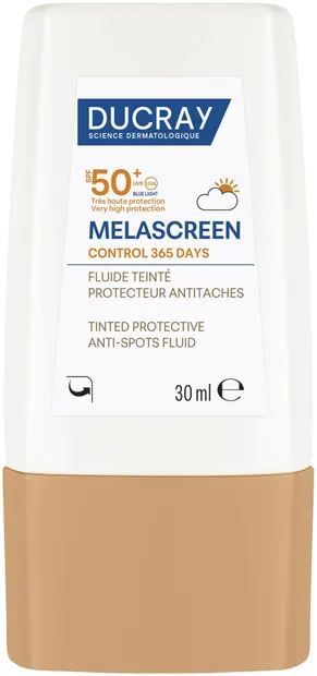 Ducray Melascreen Fluid de protecție solară colorat Control 365 Days, SPF50+, 30 ml