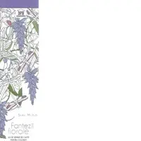 Semne de carte de colorat. Fantezii florale