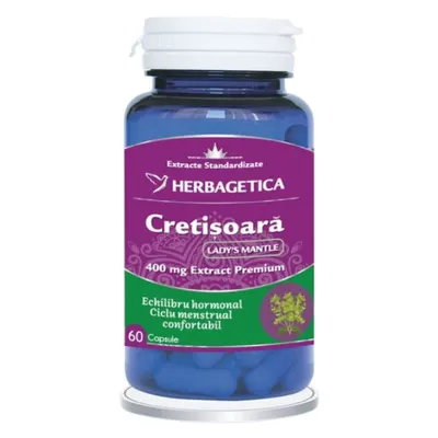 Cretisoara Lady s Mantle, Herbagetica | 60 capsule