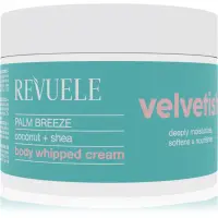 Revuele Velvetish Palm Breeze Body Whipped Cream crema de corp hidratanta Coconut + Shea 300 ml