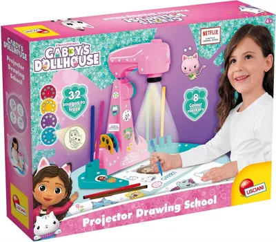 Proiector de desen Lisciani Giochi - Gabby's Dollhouse, LED