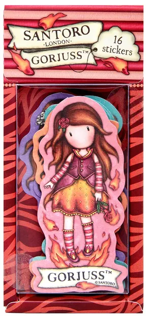 Autocolante Santoro Gorjuss - Fire In My Heart