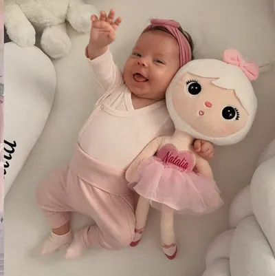 Papusa personalizata de plus Balerina