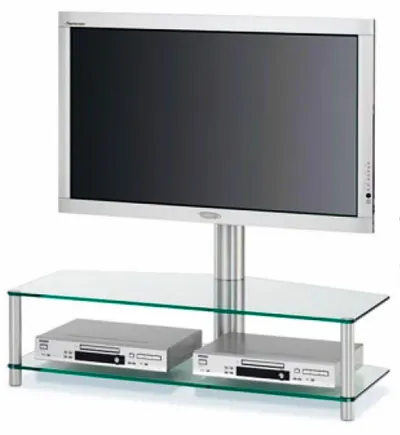 Masă pentru echipamente audio și video Spectral - PL 150, argintiu