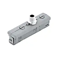 Villanova 1 / 1-Phase Adapter with strain relief grey