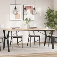 vidaXL Picioare masă de sufragerie Y-Frame 180x80x73 cm Oţel