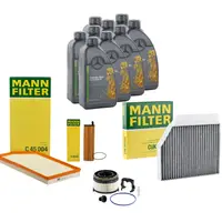 Pachet Revizie Ulei Mercedes Benz 229.52 + Filtre Mann pentru Mercedes-Benz G 350d 4-MATIC W463 286cp