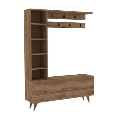 Set pentru hol cu aspect de lemn de nuc Hale – Kalune Design