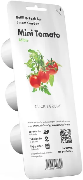 Semințe Click and Grow - Mini roșii, 3 rezerve